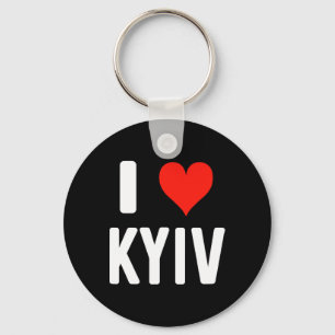 Porte-clés J'aime Kiev Ukraine - Amour - Voyage Vacances