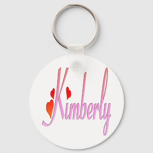 Porte-clés J'aime Kimberly Porte - clé (Recto)