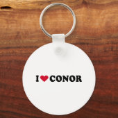 PORTE-CLÉS J'AIME LA CONOR (Recto)