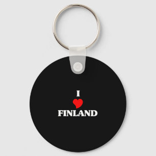 Porte-clés J'aime la Finlande