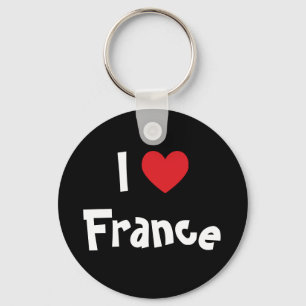 Porte-clés J'aime la France