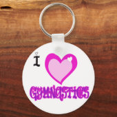 Porte-clés J'aime la gYMNASTIQUE (Recto)