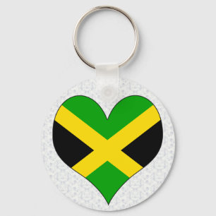 Porte-clés J'aime la Jamaïque