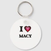 Porte-clés J'aime la Macy (Recto)