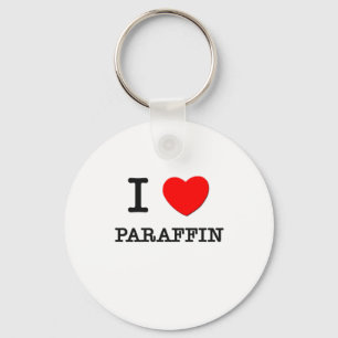 Porte-clés J'aime la paraffine