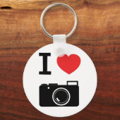 Porte-clés J'aime la photographie (Recto)