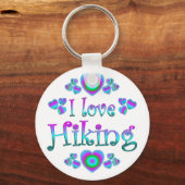 Porte-clés J'aime la Randonnée (Recto)