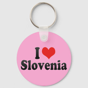 Porte-clés J'aime la Slovénie