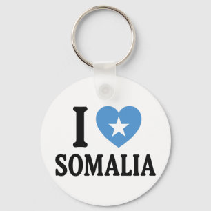 Porte-clés J'aime la Somalie