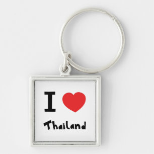 Porte-clés J'aime la Thaïlande