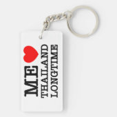 PORTE-CLÉS J'AIME LA THAÏLANDE LONGTEMPS (Dos)