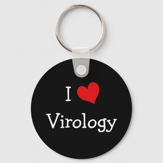 Porte-clés J'aime la virologie (Recto)