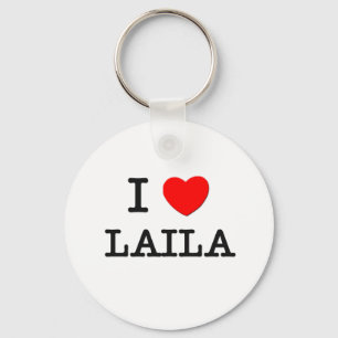 Porte-clés J'aime Laila