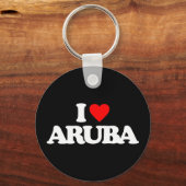 PORTE-CLÉS J'AIME L'ARUBA (Recto)