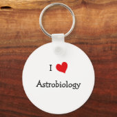 Porte-clés J'aime l'astrobiologie (Recto)