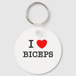 Porte-clés J'aime le biceps