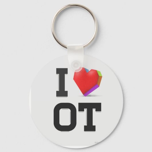 PORTE-CLÉS J'AIME LE CHEVAL (Recto)