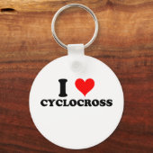 Porte-clés J'Aime Le Cyclocross (Recto)