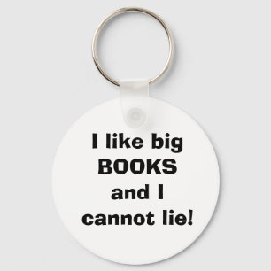 Porte-clés J'aime le grand porte - clé de livres