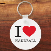 PORTE-CLÉS J'AIME LE HANDBALL (Recto)