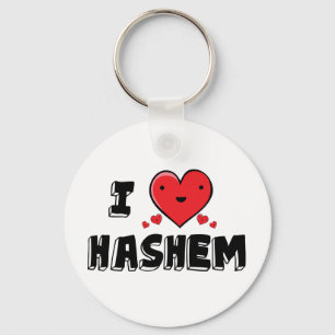 Porte-clés J'Aime Le Hashem