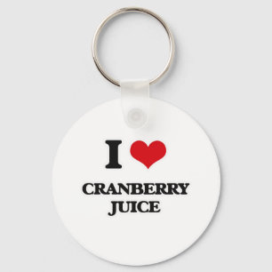 Porte-clés J'Aime Le Jus De Cranberry