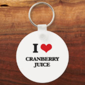 Porte-clés J'Aime Le Jus De Cranberry (Recto)