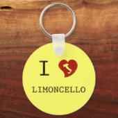 Porte-clés J'aime le Limoncello (Recto)
