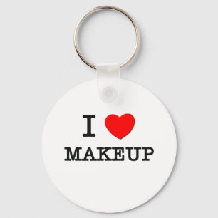 Porte-clés J'aime le maquillage