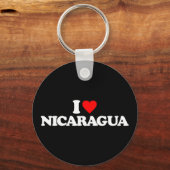 PORTE-CLÉS J'AIME LE NICARAGUA (Recto)