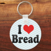 Porte-clés J'aime le pain (Recto)