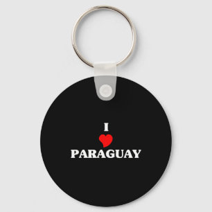 Porte-clés J'aime le Paraguay