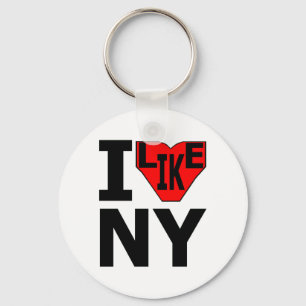 Porte-clés J'aime le porte - clé 3 de NY