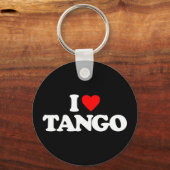 PORTE-CLÉS J'AIME LE TANGO (Recto)