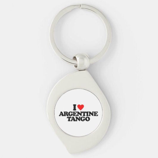 PORTE-CLÉS J'AIME LE TANGO ARGENTIN (Devant)