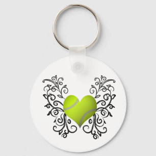 Porte-clés J'aime le tennis