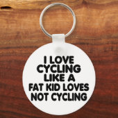 Porte-clés J'Aime Le Vélo (Recto)