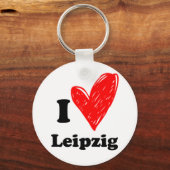 Porte-clés J'aime Leipzig (Recto)
