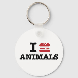 Porte-clés j'aime les animaux