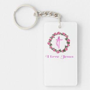 Porte-clés J'aime les cadeaux de Jésus