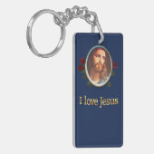 Porte-clés J'aime les cadeaux de Jésus (Devant gauche)
