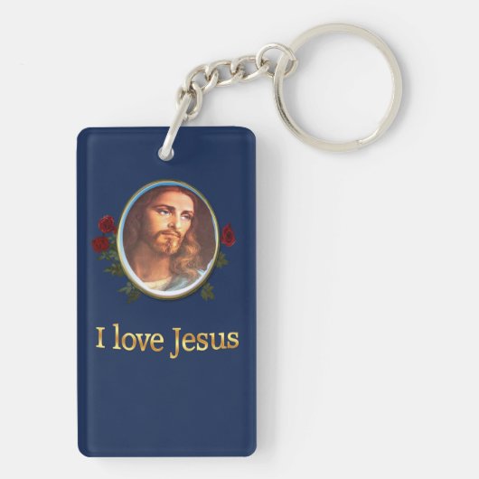 Porte-clés J'aime les cadeaux de Jésus (Dos)