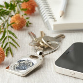 Porte-clés J'aime les Carlins | Propriétaires de chiens migno (Côté )