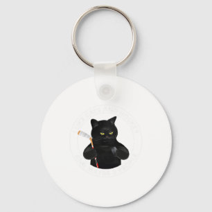 Porte-clés J'Aime Les Chats Et Le Hockey Et Peut-Être 3 Perso