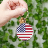 PORTE-CLÉS J'AIME LES ÉTATS-UNIS D'AMÉRIQUE (Main)