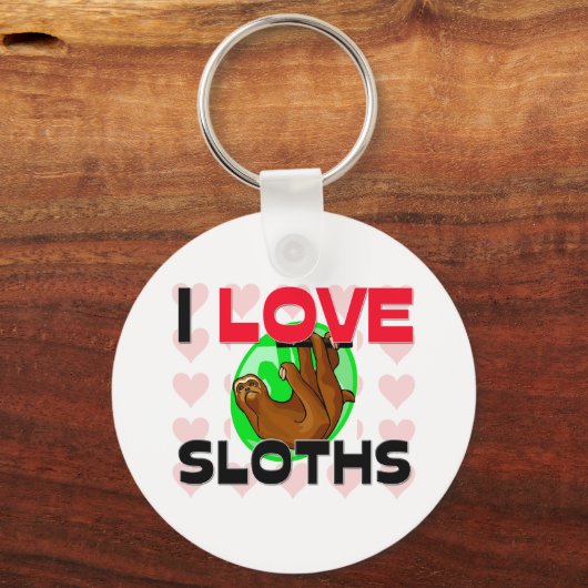 Porte-clés J'aime les fentes (Recto)