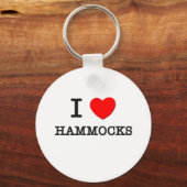 Porte-clés J'aime les hamacs (Recto)