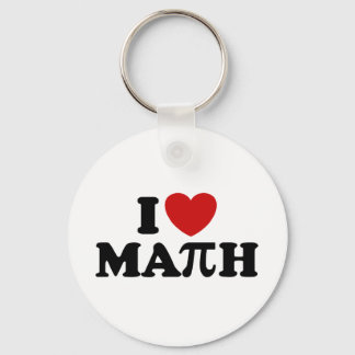 Porte-clés J'aime les maths