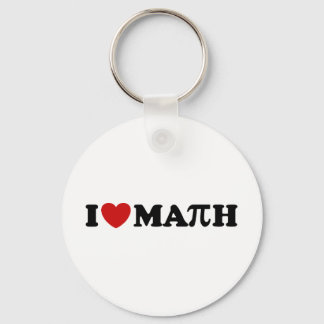 Porte-clés J'aime les maths