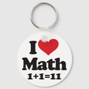 Porte-clés J'Aime Les Maths !